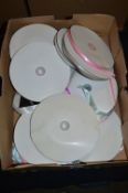 Box Containing Mixed Ribbons (Various Widths and Colours)