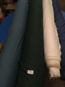 Four Rolls of DNK Fabric Assorted Colours and Lengths