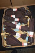 Box of Various Brown, Blue, Beige and Other Zips