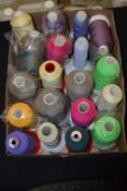 Twenty Cones of Mixed Polyester Thread