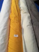 Four Rolls of DNK Fabric Assorted Colours and Lengths