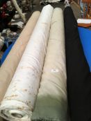 Four Rolls of DNK Fabric Assorted Colours and Lengths