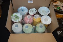 Box Containing Mixed Spools of Polyester Thread