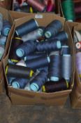 Box Containing Assorted Cones of 120 Cotton Thread