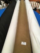 Four Rolls of DNK Fabric Assorted Colours and Lengths