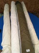 Four Rolls of DNK Fabric Assorted Colours and Lengths