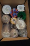 Box Containing 10 Rolls of Mixed Polyester Cotton