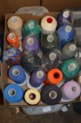Twenty Cones of Mixed Polyester Thread