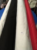 Four Rolls of DNK Fabric Assorted Colours and Lengths