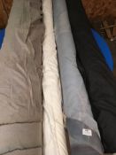 Four Rolls of DNK Fabric Assorted Colours and Lengths