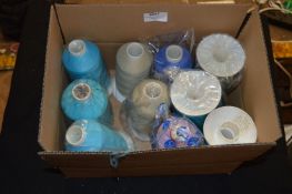 Ten Rolls of Assorted Coloured Polyester Thread