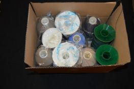 Ten Cones of Mixed Polyester Thread