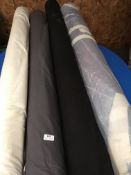 Four Rolls of DNK Fabric Assorted Colours and Lengths