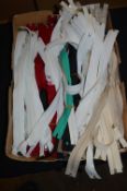 Box of Assorted Coloured Zips