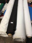 Four Rolls of DNK Fabric Assorted Colours and Lengths