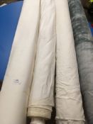 Four Rolls of DNK Fabric Assorted Colours and Lengths