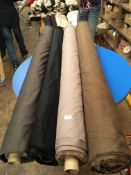 Four Rolls of DNK Fabric Assorted Colours and Lengths