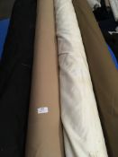 Four Rolls of DNK Fabric Assorted Colours and Lengths