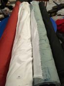 Four Rolls of DNK Fabric Assorted Colours and Lengths