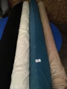 Four Rolls of DNK Fabric Assorted Colours and Lengths