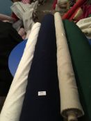 Four Rolls of DNK Fabric Assorted Colours and Lengths