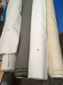 Four Rolls of DNK Fabric Assorted Colours and Lengths