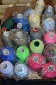 Twenty Cones of Mixed Polyester Thread