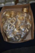 Box of Gold Effect Plastic Buckles