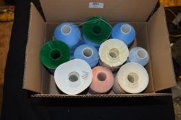 Ten Cones of Mixed Polyester Thread