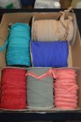 Six Rolls of Elasticated Lingerie Trim