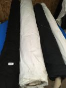 Four Rolls of DNK Fabric Assorted Colours and Lengths