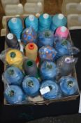 Box of Assorted Colour Polyester Thread
