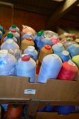 Box Containing Twenty Spools of Polyester Thread (Mixed Colours)