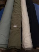 Four Rolls of DNK Fabric Assorted Colours and Lengths