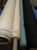 Four Rolls of DNK Fabric Assorted Colours and Lengths