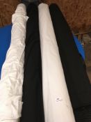 Four Rolls of DNK Fabric Assorted Colours and Lengths