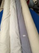Four Rolls of DNK Fabric Assorted Colours and Lengths