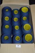 Twelve Cones of Navy Polyester Thread