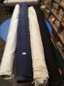 Four Rolls of DNK Fabric Assorted Colours and Lengths