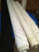 Four Rolls of DNK Fabric Assorted Colours and Lengths