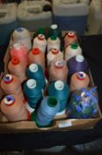 Box Containing Assorted Polyester Threads