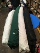 Four Rolls of DNK Fabric Assorted Colours and Lengths