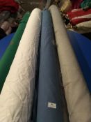 Four Rolls of DNK Fabric Assorted Colours and Lengths