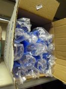 Box of Clear Plastic Disposable Cups