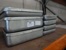 *Seven Assorted Food Tins