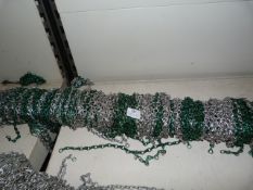 *Silver & Green Butchers Shop Aluminium Door Curtain 36