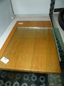 Glass Chopping Board and a Wood Chopping Board