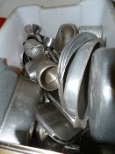 Box Containing Assorted Aluminium and Stainless St