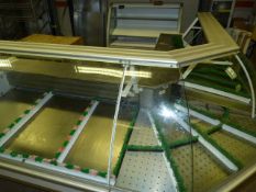 Curved Front L-Shape Refrigerated Butcher's Counte