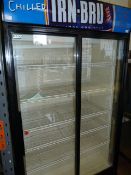 Husky Double Door Drinks Display Cabinet Branded I